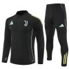 Juventus Trainings Sweatshirt Quarter-zip 2025-26 Zwarte - Heren